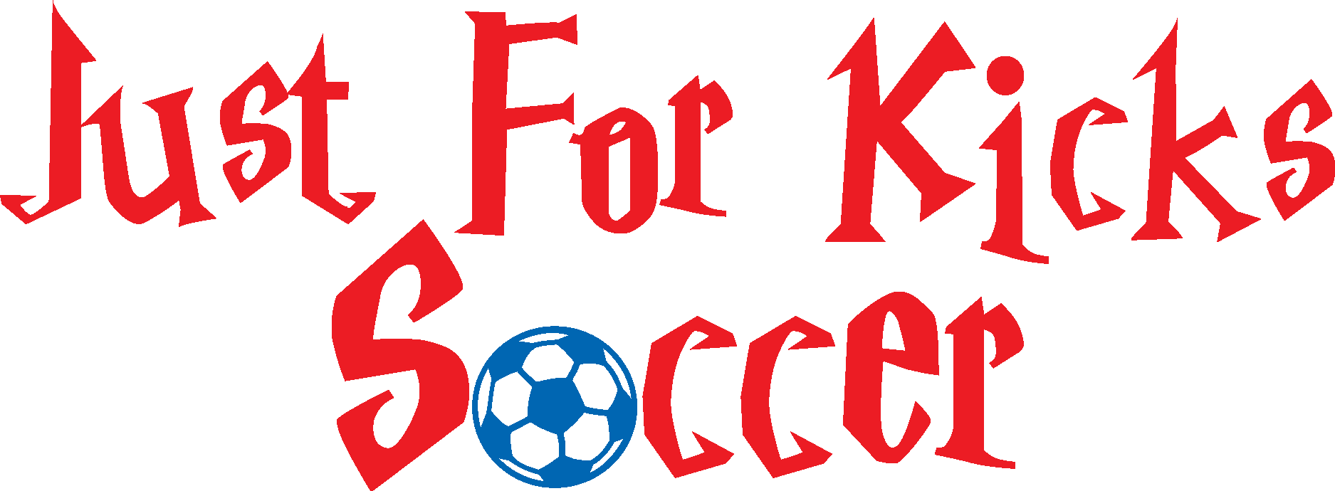 Just For Kicks Soccer Club Logo Vector Logo